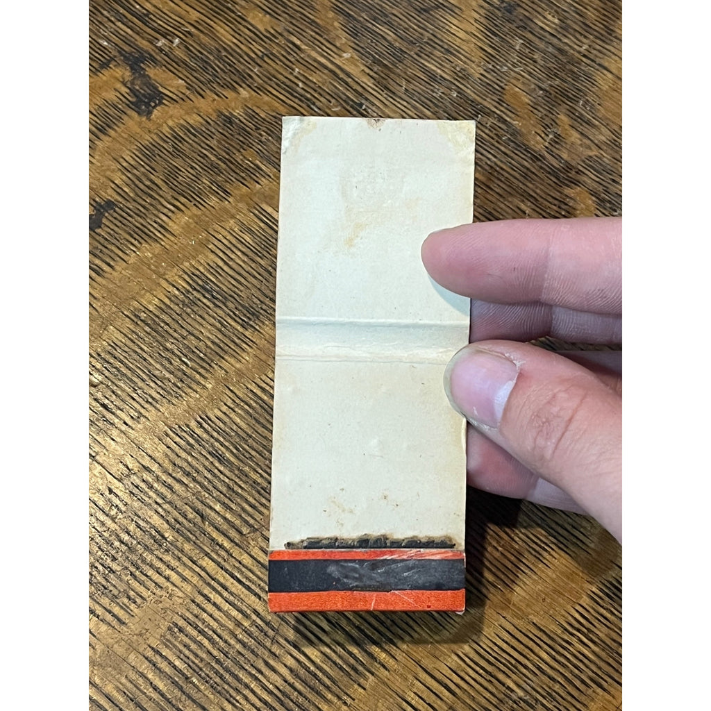 Vintage Empty Matchbook Advertising Marv & Ellie's Place Dalton, Wis