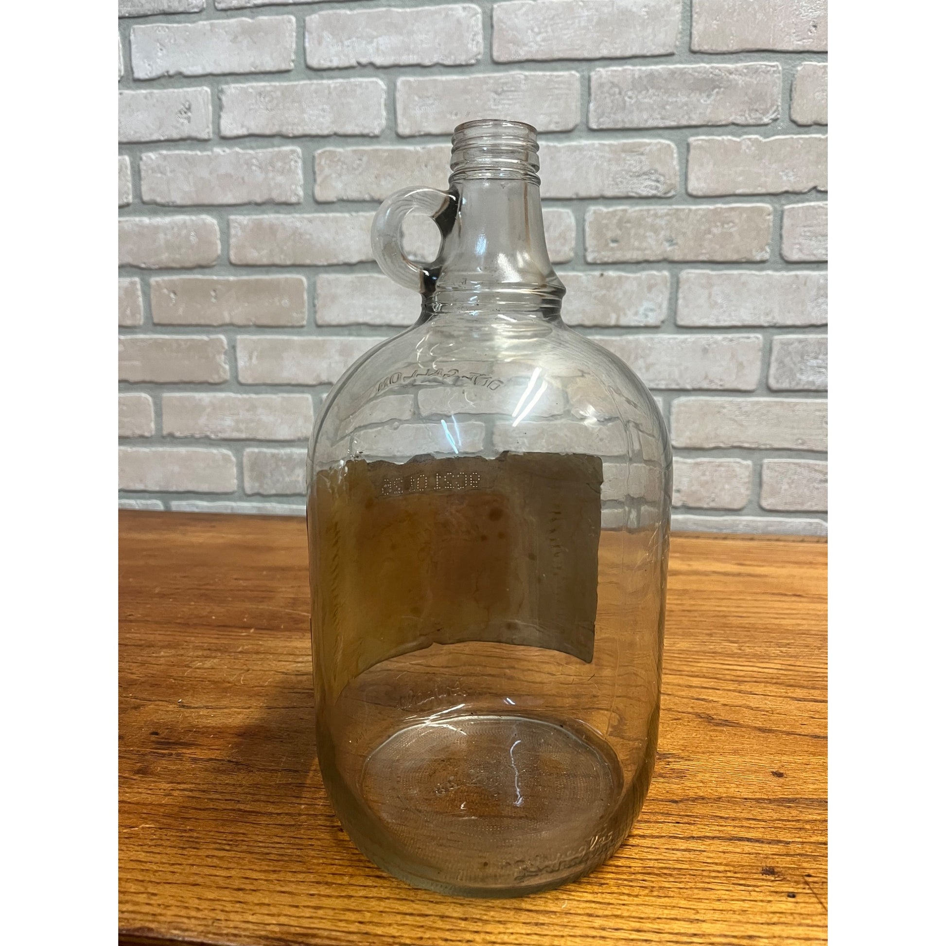 Vintage 1948 Coca Cola One Gallon Glass Fountain Syrup Bottle Jug Label 1940s