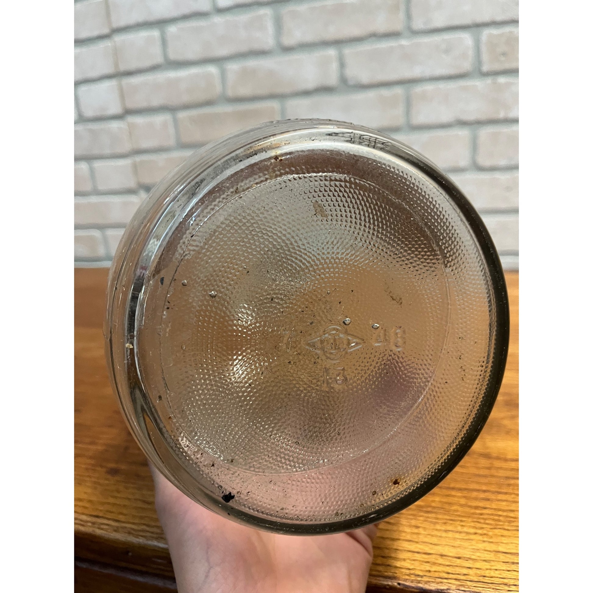 Vintage 1948 Coca Cola One Gallon Glass Fountain Syrup Bottle Jug Label 1940s