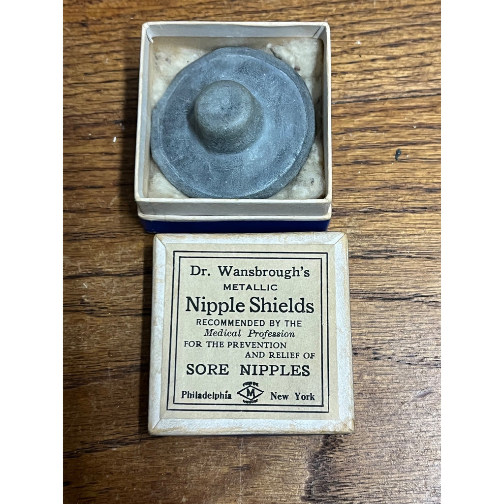 Vintage Dr. Wansbrough's Nipple Shield Pump Medical Device Feminine Hygiene