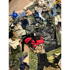 Vintage HUGE LOT G.I. Joe Clothing Outfits & Accessories 12" Action Figures 1/6