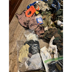 Vintage HUGE LOT G.I. Joe Clothing Outfits & Accessories 12" Action Figures 1/6