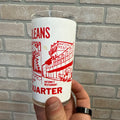 Vintage Drinking Glass New Orleans, Louisiana French Quarter Attractions Hazel Atlas