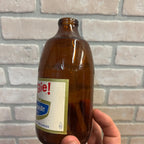 Vintage Burgie Burgermeister Shorty 12oz Glass Beer Bottle Hamms