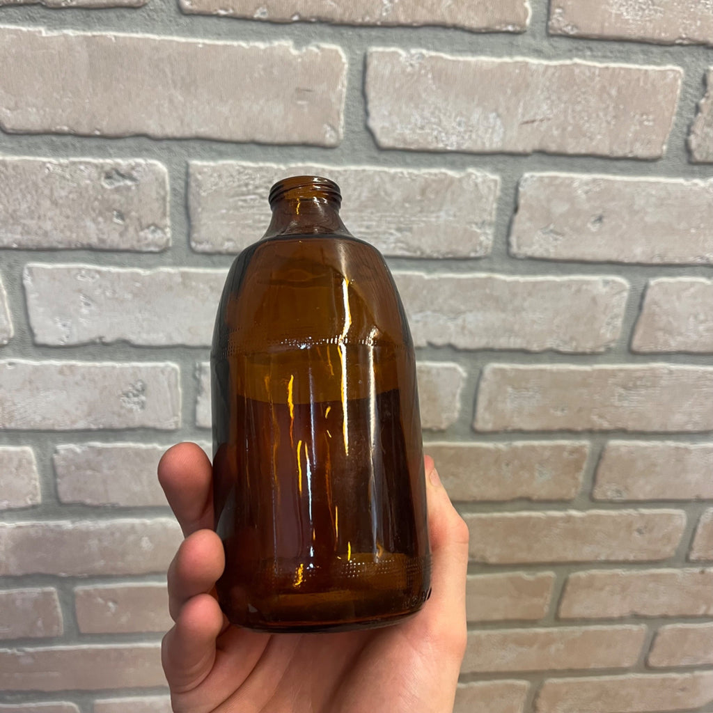 Vintage Burgie Burgermeister Shorty 12oz Glass Beer Bottle Hamms