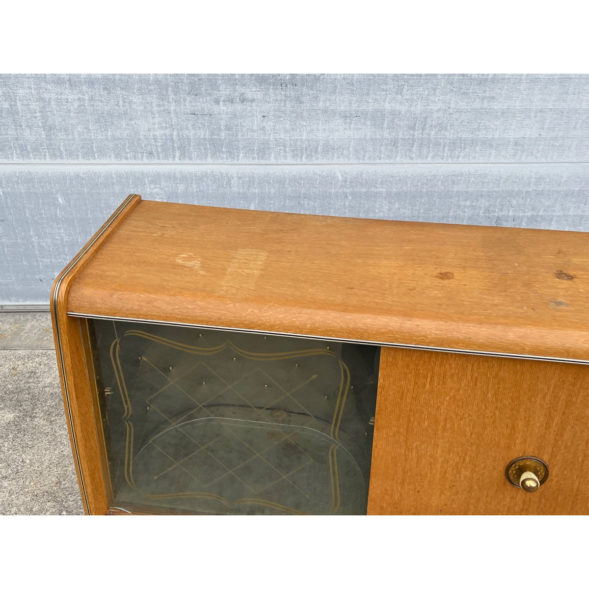 1958 Blaupunkt Arkansas 58 MCM Radio Record Player Console Stereo Bar - Parts / Repair