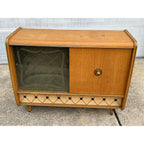 1958 Blaupunkt Arkansas 58 MCM Radio Record Player Console Stereo Bar - Parts / Repair