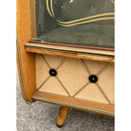 1958 Blaupunkt Arkansas 58 MCM Radio Record Player Console Stereo Bar - Parts / Repair
