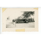 Vintage 1933 Plymouth Real Photo Original Snapshot Car Automobile 5-1/4" x 3-1/4"