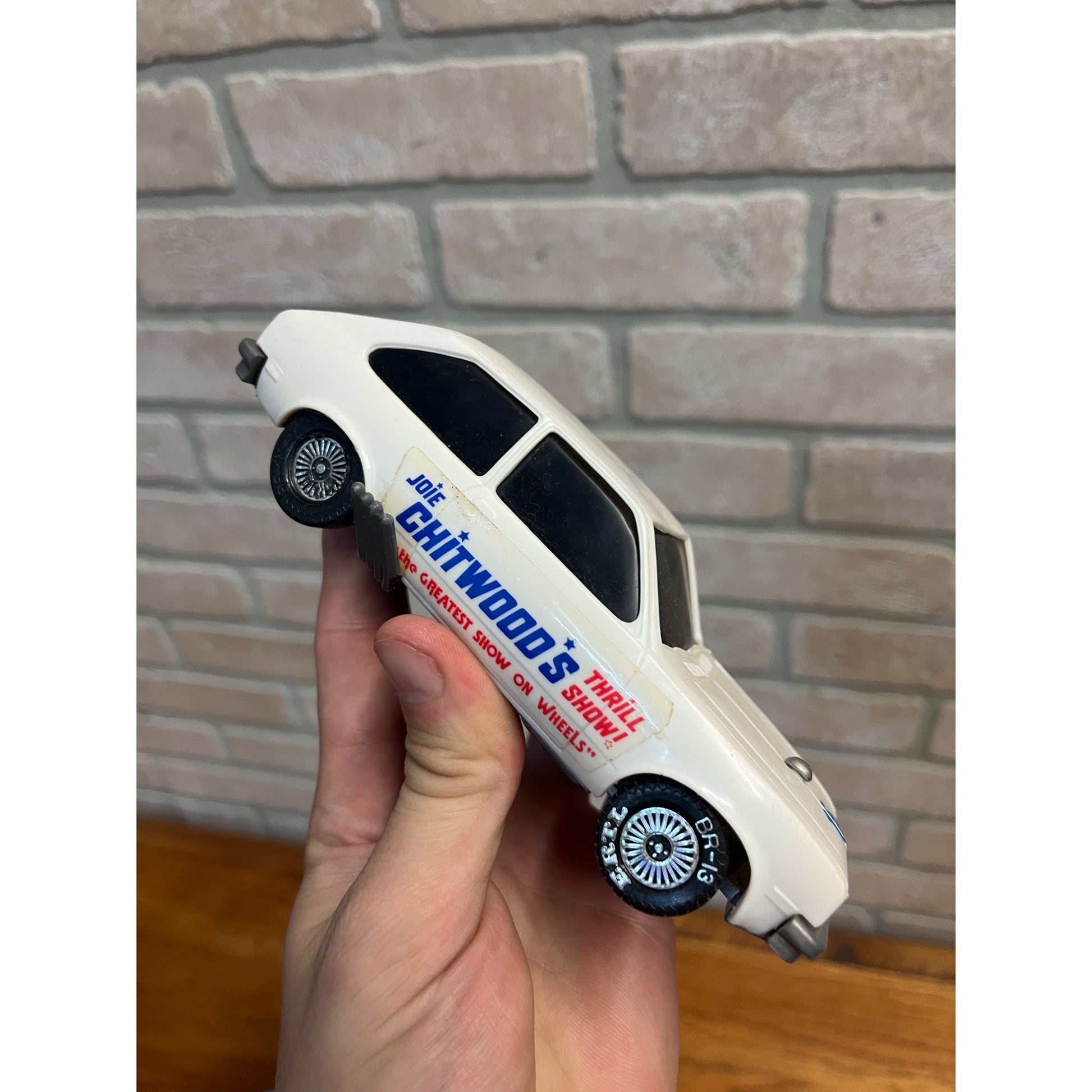 Vintage ERTL Joie Chitwoods Thrill Show Balancing Gyro Car Set Original Box
