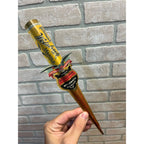 1900s Tin Litho Welsbach Lantern Light Advertising Letter Opener Sheboygan Wis