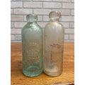 Union Bottling Works Milwaukee Wisconsin Blob Top Hutchinson Soda Bottles Lot 2