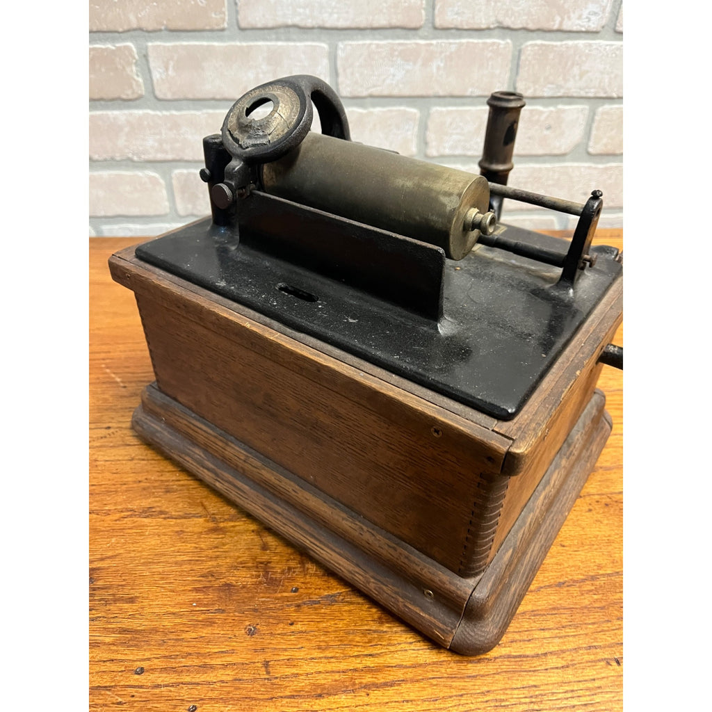 Vintage Edison Fireside Phonograph Model A Player Machine - Parts