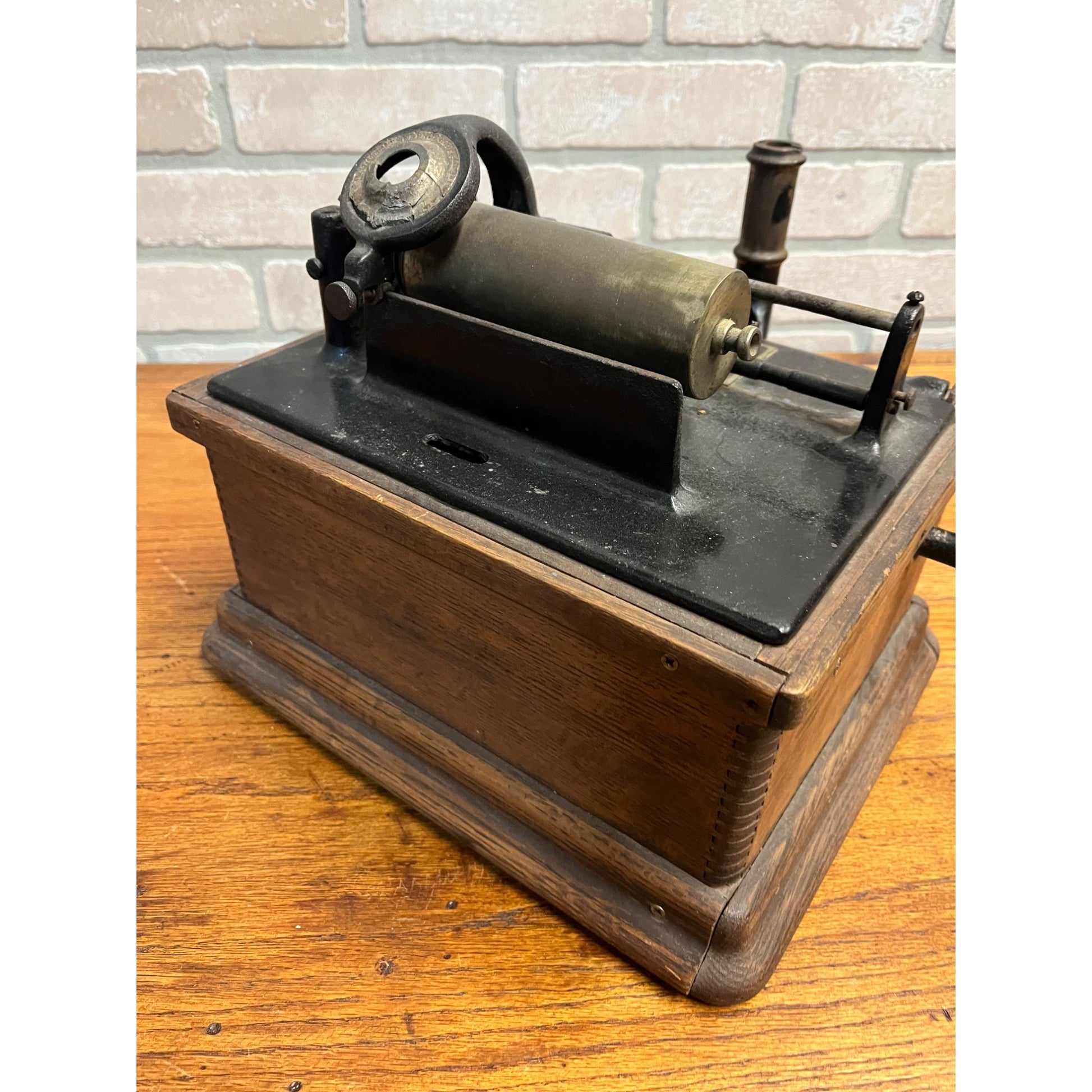 Vintage Edison Fireside Phonograph Model A Player Machine - Parts