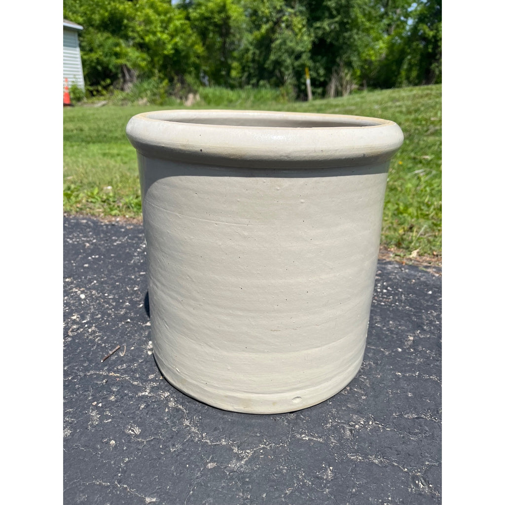 Antique Red Wing 4 Gallon Stoneware Crock Union Stoneware Co. Birch Leaf