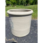 Antique Red Wing 4 Gallon Stoneware Crock Union Stoneware Co. Birch Leaf