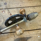 PRITZLAFF ANTIQUE EGG BEATER STYLE DRILL Tool Woodworking