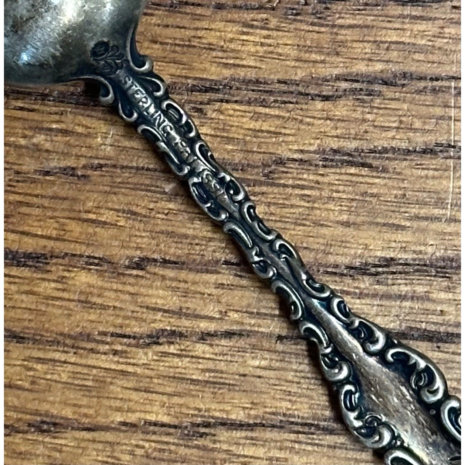 Vintage San Gabriel Mission 1771 Los Angeles Sterling Silver Spoon California