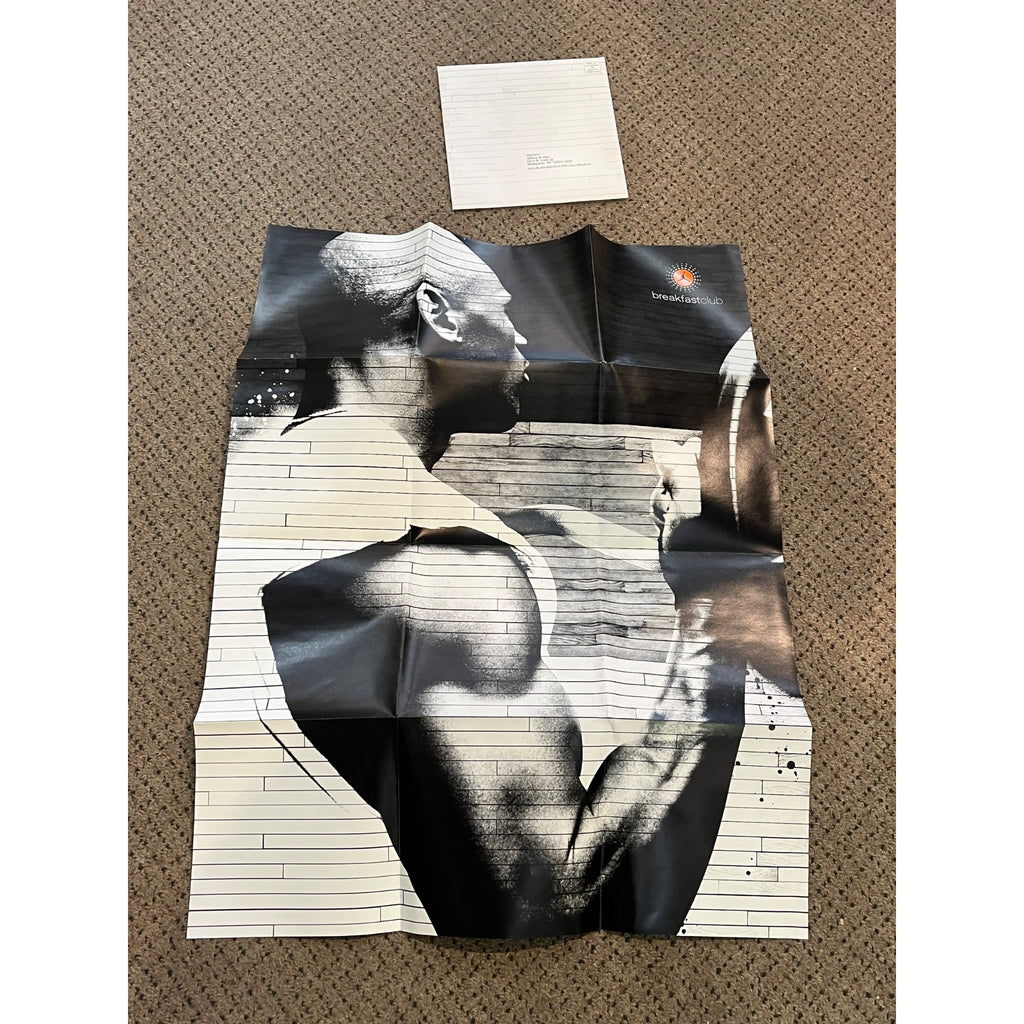 Michael Jordan Nike Breakfast Club 2-Sided Limited Edition Poster 30" x 22"