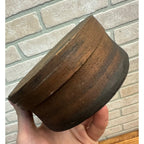 SCARCE Antique 1880s Paragon Axle Grease Wooden Oil Bentwood Wood Box Can