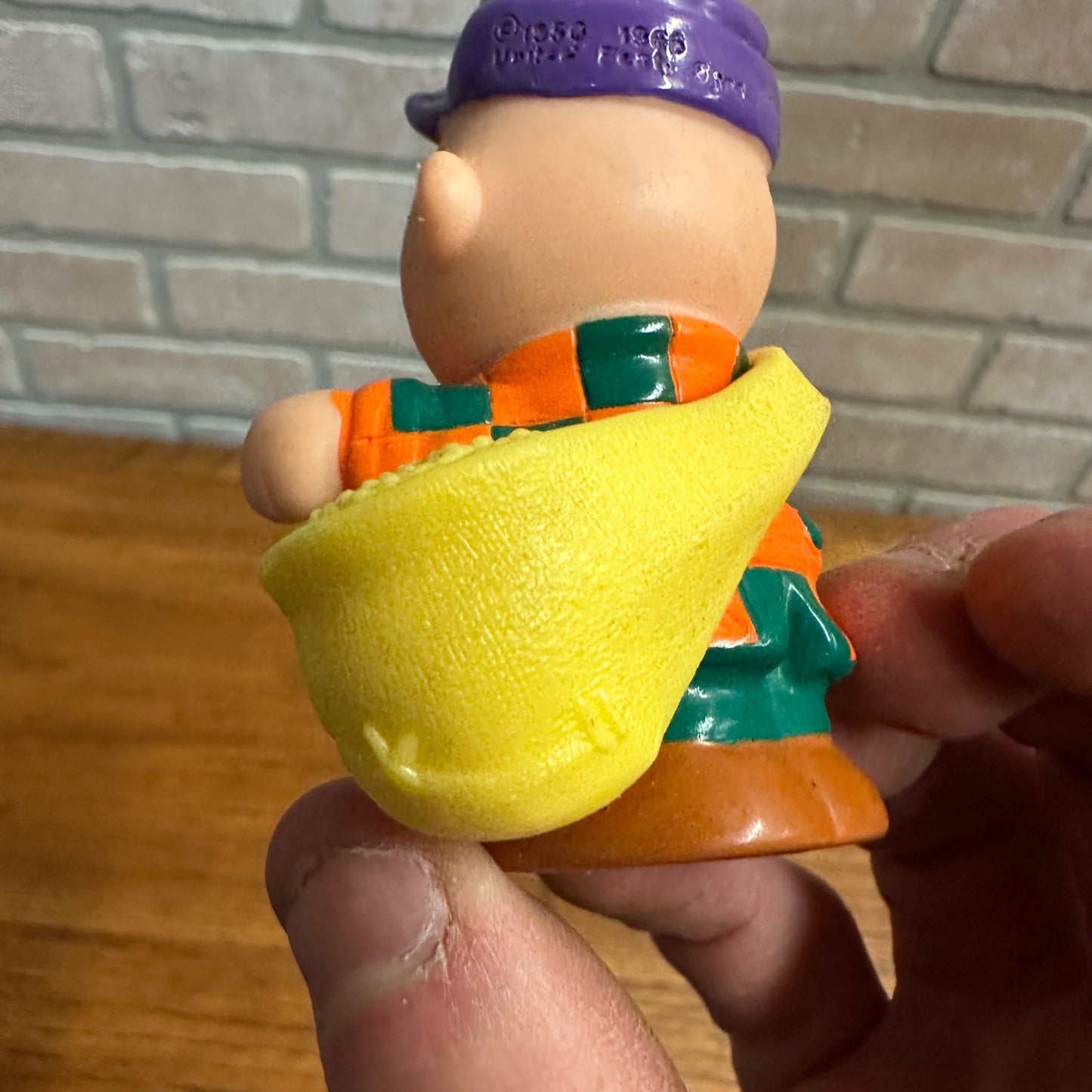 Vintage Charlie Brown Rubber Figure 1950-1966 United Feat. Synd.