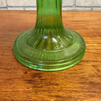 Vintage Aladdin Oil Lamp Green Beehive Parlor Lamp