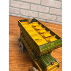 Vintage 1930s Ferdinand Strauss Wind-Up Interstate Double-Decker Bus - Works