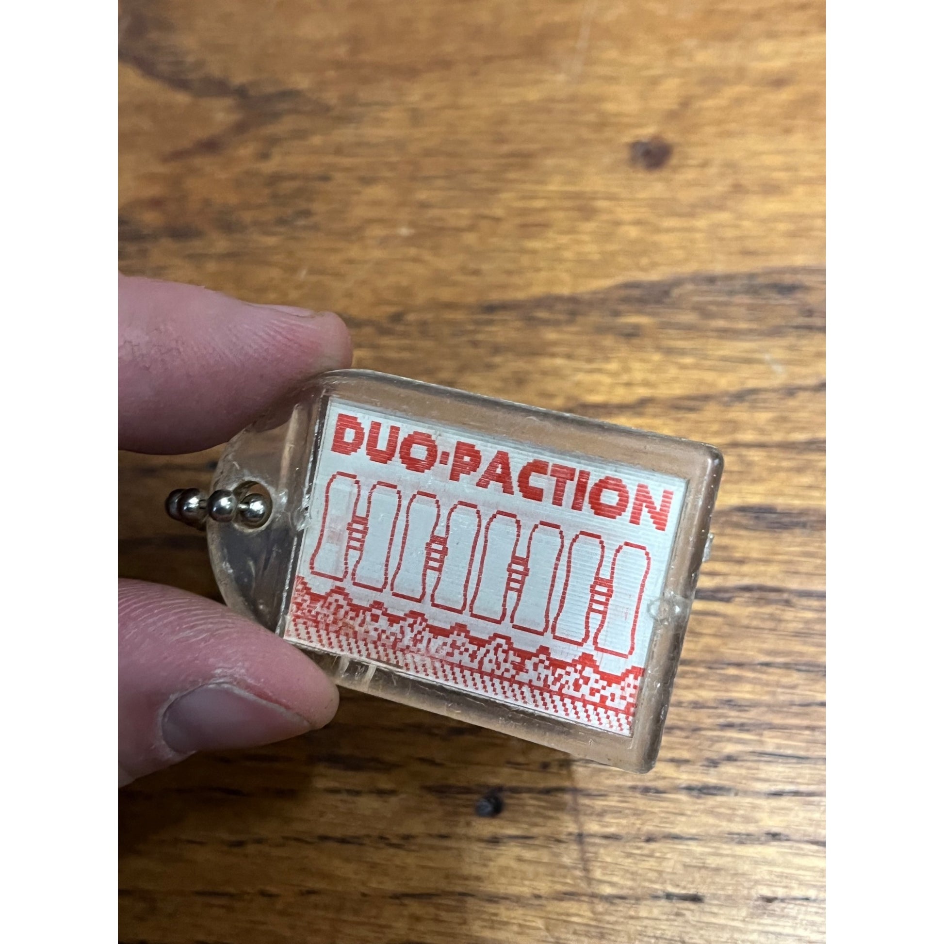 Vintage Seaman-Gunnison Milwaukee WI Advertising Keychain Construction Vehicles