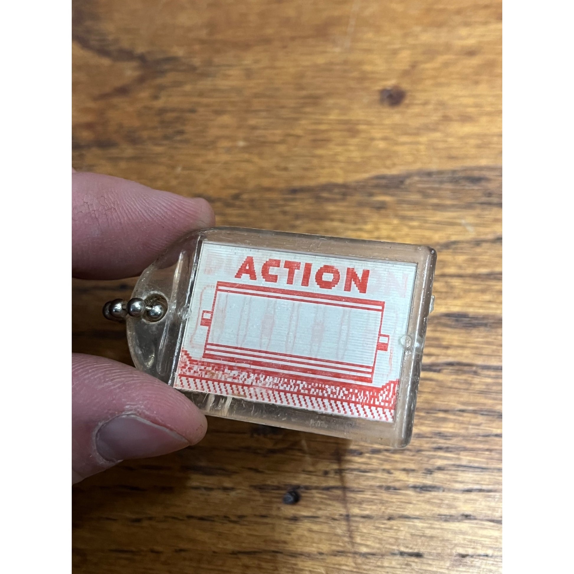 Vintage Seaman-Gunnison Milwaukee WI Advertising Keychain Construction Vehicles