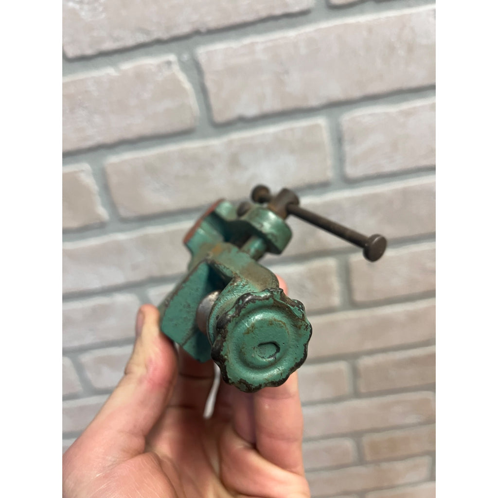 Vintage Premier Small Clamp-On Vise Watchmaker Jeweler Machinist 1.5" Jaws