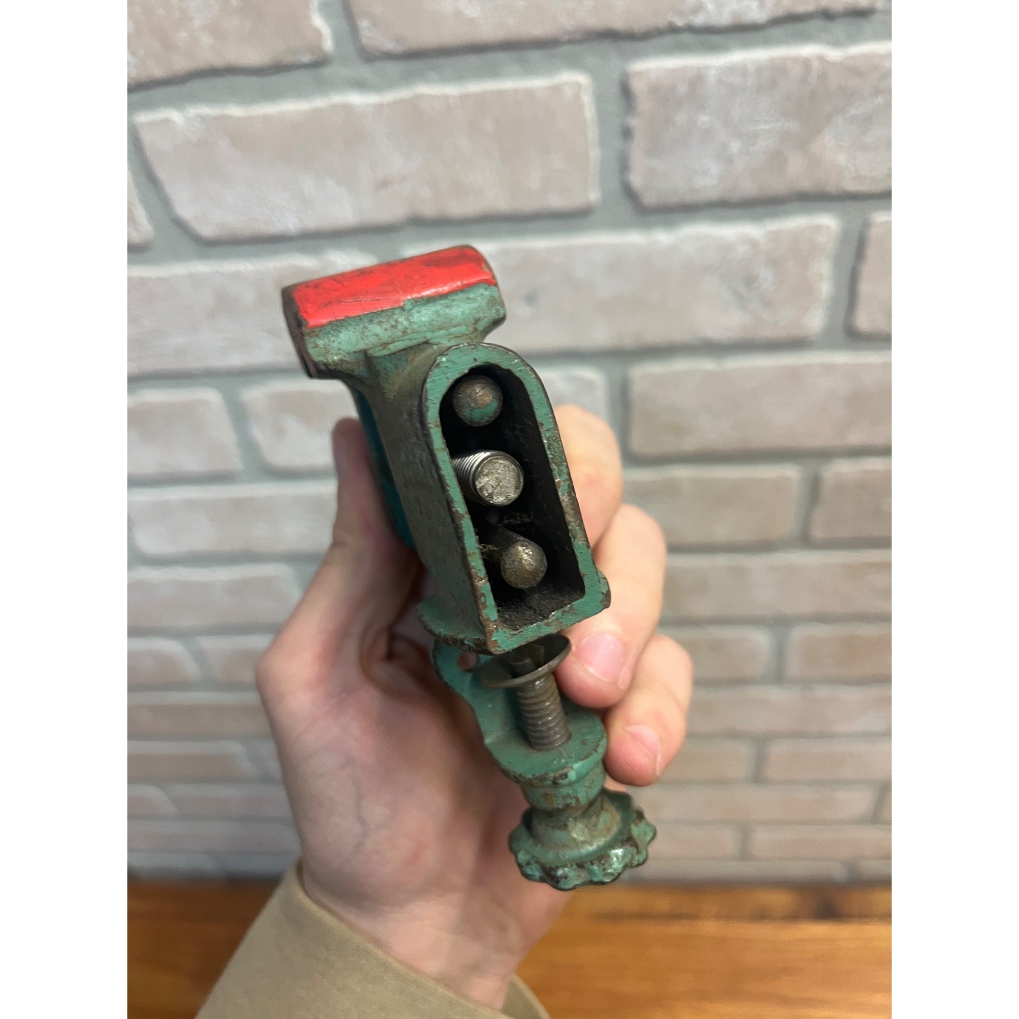 Vintage Premier Small Clamp-On Vise Watchmaker Jeweler Machinist 1.5" Jaws