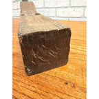 Vintage Solid Wood Block Planer Woodworking Hand Tool Primitive Design & Finish