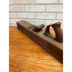 Vintage Solid Wood Block Planer Woodworking Hand Tool Primitive Design & Finish