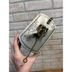 Original Handlan Railroad Switch or Marker Light Lamp Fount W/ Burner- Clean