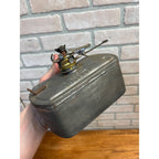 Original Handlan Railroad Switch or Marker Light Lamp Fount W/ Burner- Clean