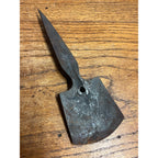 Antique South Asia / Indian Spring Steel Chopping Axe Tool Head Eagle Logo