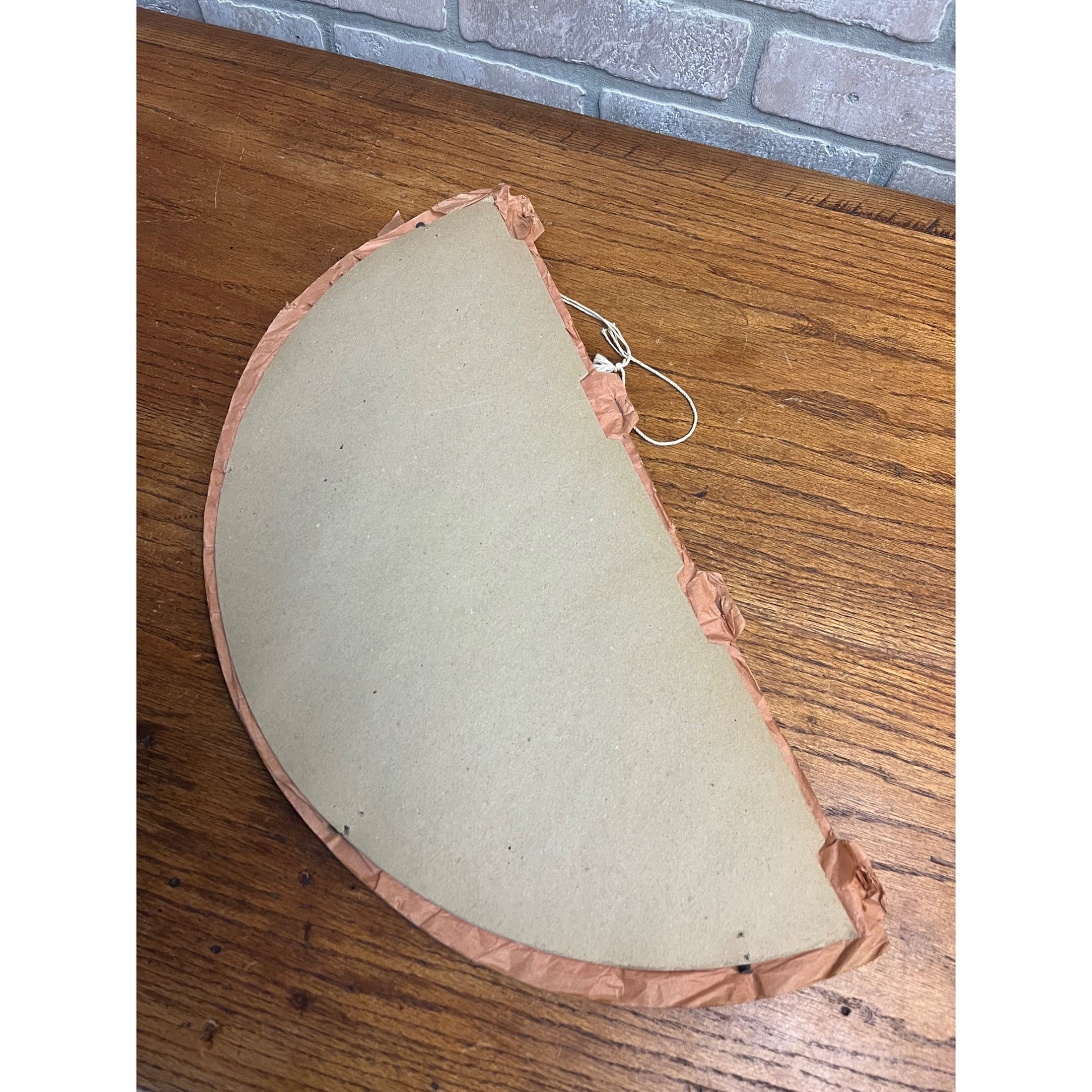 Vintage 1930s Halloween Orange Honeycomb Crepe Ball Large 16" Hanging Decor