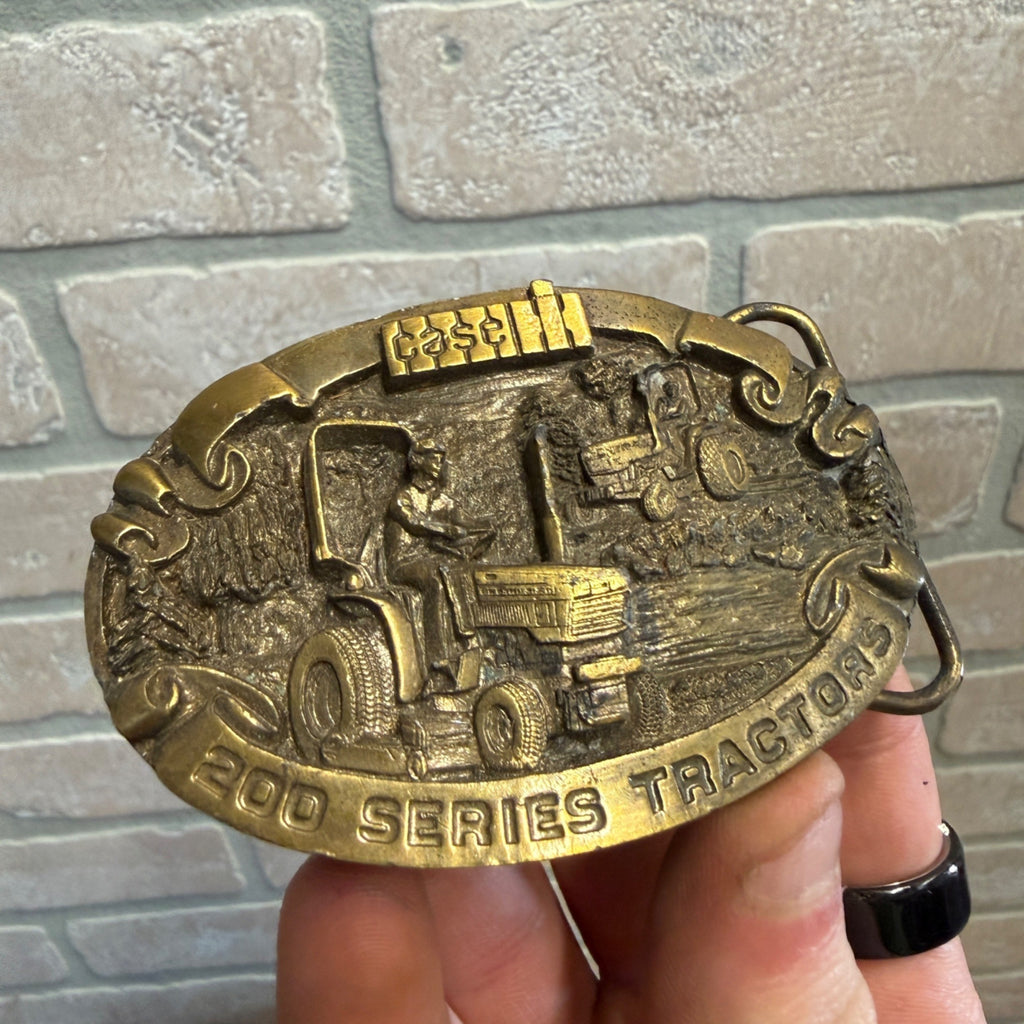 Vintage Case International Harvester 200 Serries Tractors Belt Buckle