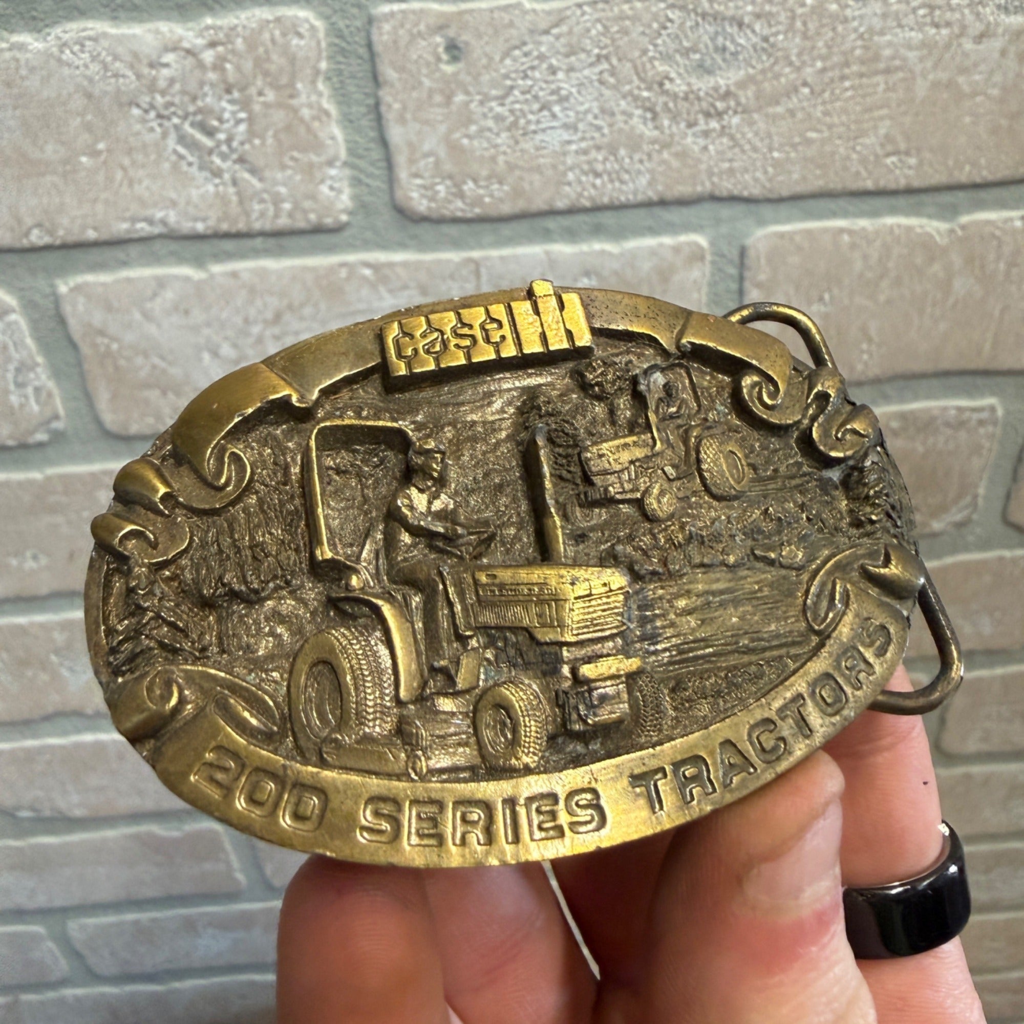 Vintage Case International Harvester 200 Serries Tractors Belt Buckle
