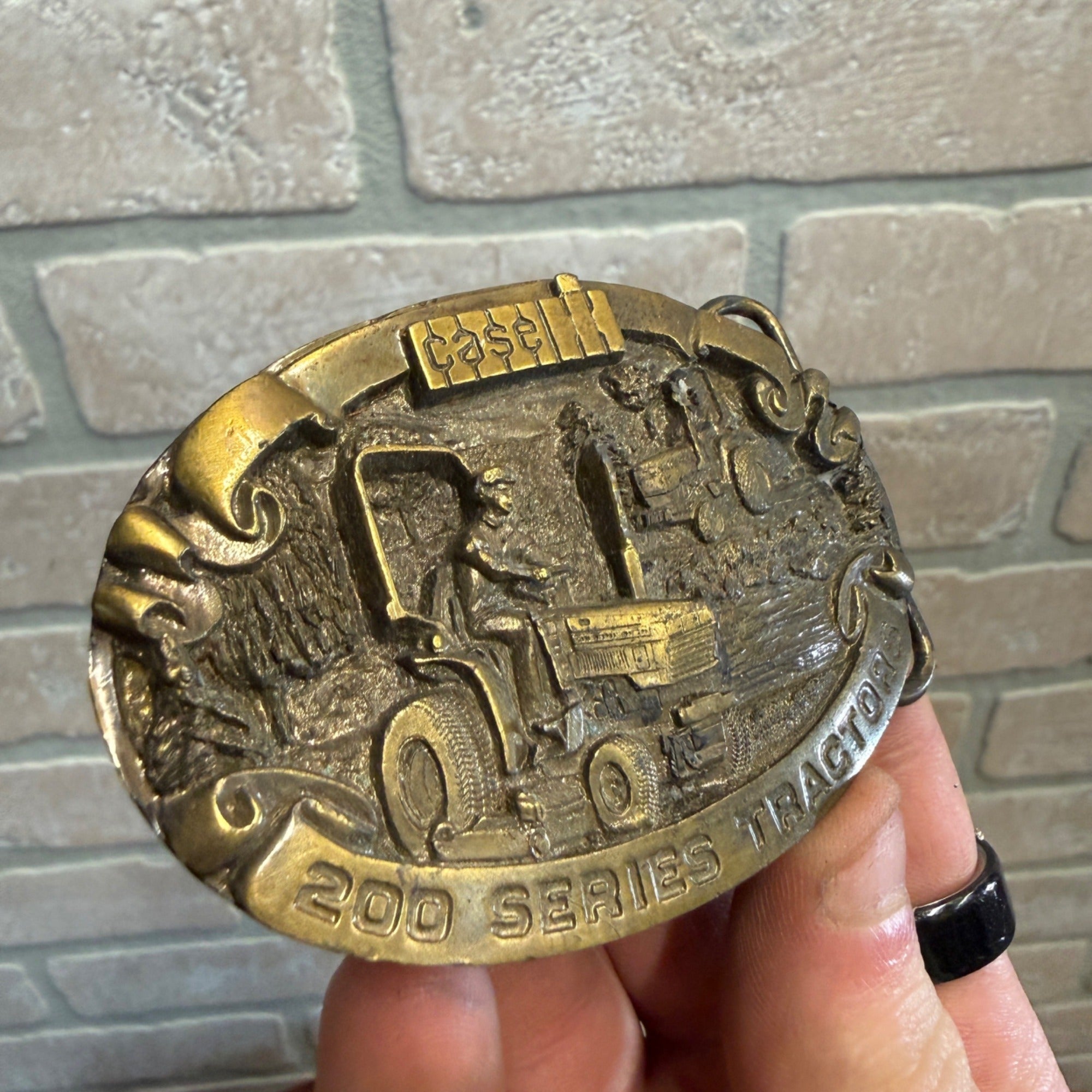 Vintage Case International Harvester 200 Serries Tractors Belt Buckle