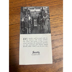 Vintage Early 1900s Security Storage Co. Washington DC Advertising Fur Coats