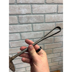 Vintage Cast Steel Primitive Antique Potato Ricer Food Masher Kitchen Tool Utensil