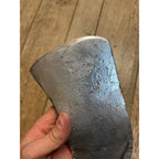 Vintage Fireman's Single Bit Axe Head w/ Pick Painted Silver 2lb 15oz Fire Head