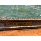 Vintage Hamburg-American Line Original Advertising Litho Print SS Reliance Hans Bohrdt Ship