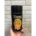 Vintage 1964 Aladdin Tammy 8 oz Metal Thermos with Cap and Cup Half Pint