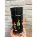 Vintage 1964 Aladdin Tammy 8 oz Metal Thermos with Cap and Cup Half Pint