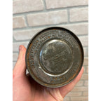 Vintage 1964 Aladdin Tammy 8 oz Metal Thermos with Cap and Cup Half Pint