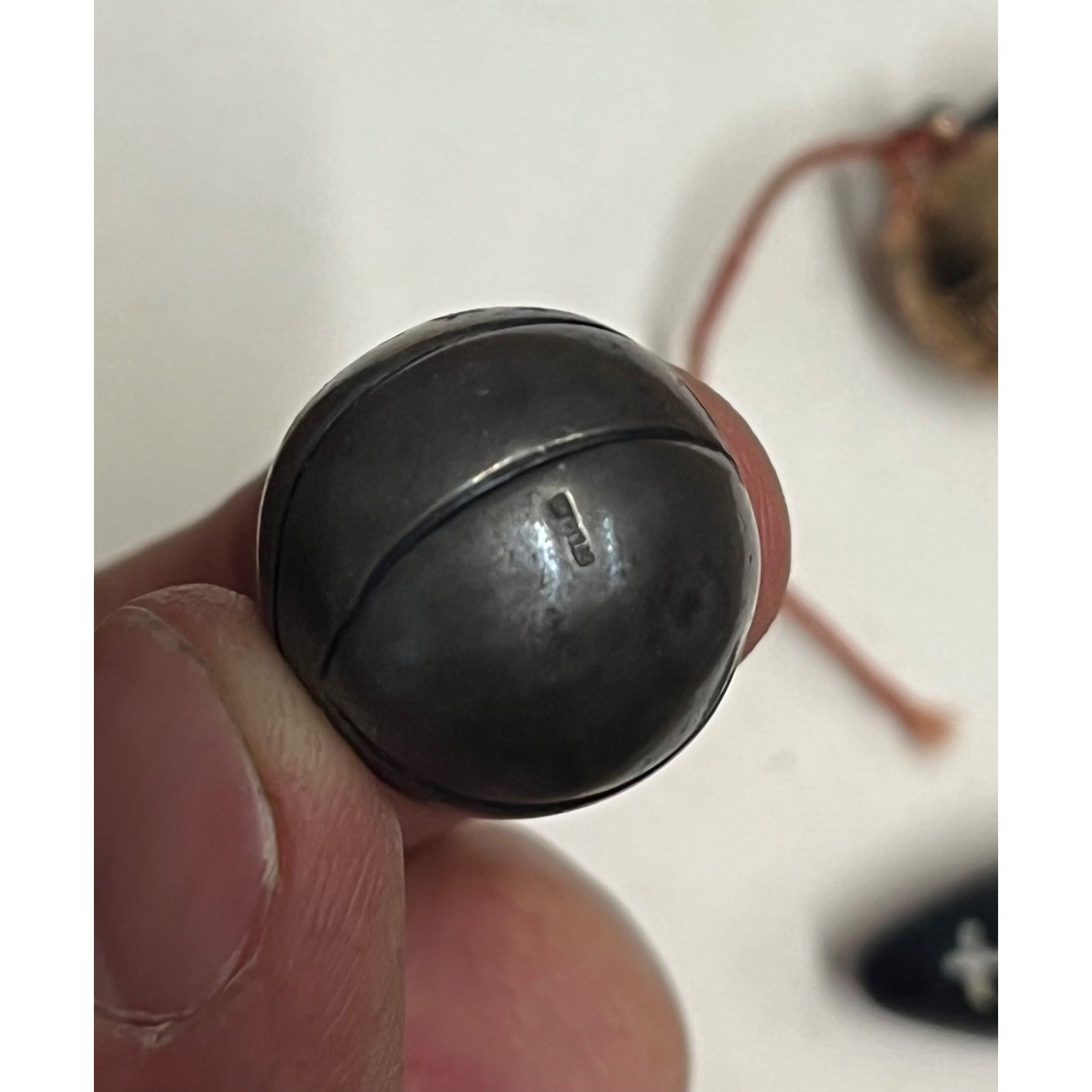 Vintage Sterling Silver .925 Basketball Sports Charm Pendant + Others Football