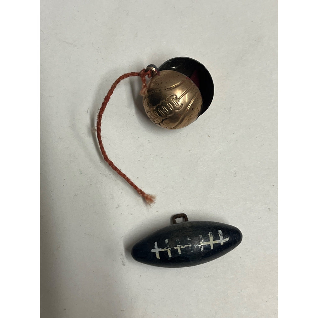 Vintage Sterling Silver .925 Basketball Sports Charm Pendant + Others Football