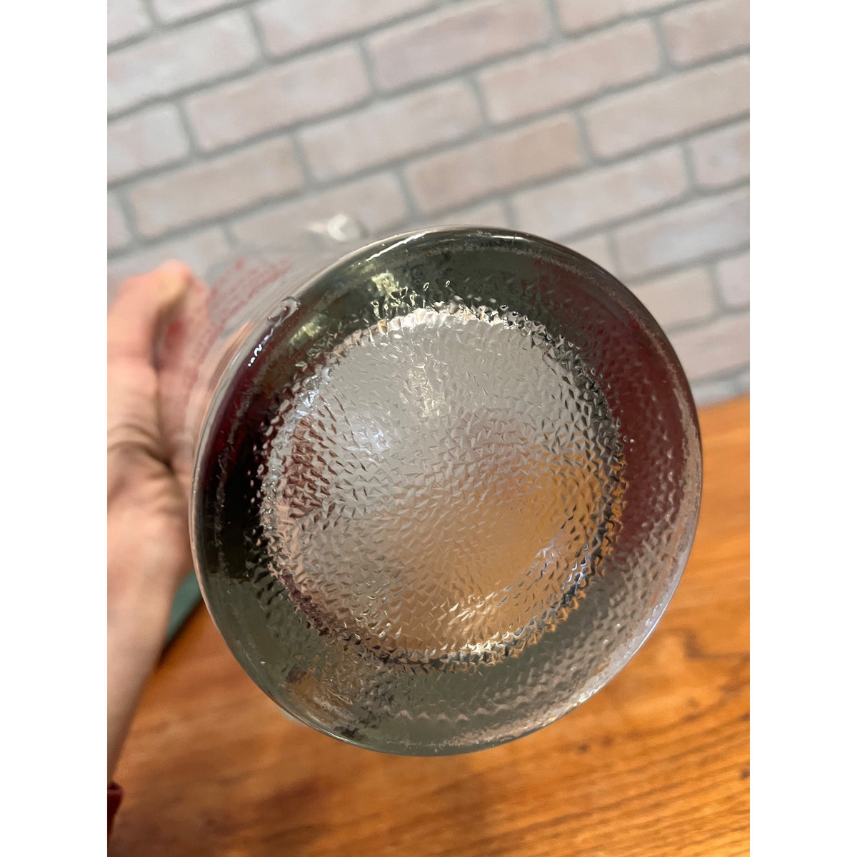 Vintage Leinenkugel Beer Glass Handled Pitcher With Indian Maiden Logo Chippewa Falls, WI